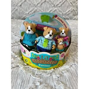 Li'l Woodzeez The Woofingtons Bulldog Family New Toy
